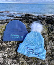 Load image into Gallery viewer, Logo Faux Fur Pom Beanie