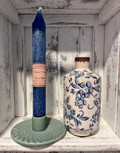 Load image into Gallery viewer, Ceramic Candlestick -Blue or Sage