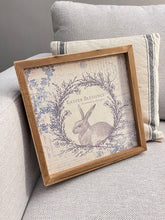 Load image into Gallery viewer, Bunny Easter Blessings Sign