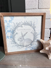 Load image into Gallery viewer, Bunny Easter Blessings Sign
