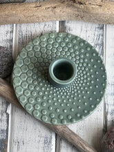 Load image into Gallery viewer, Ceramic Candlestick -Blue or Sage