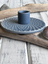 Load image into Gallery viewer, Ceramic Candlestick -Blue or Sage