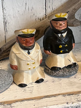 Load image into Gallery viewer, Vintage Captain Salt and Pepper Shakers