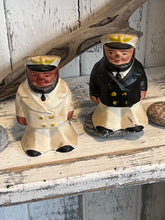 Load image into Gallery viewer, Vintage Captain Salt and Pepper Shakers