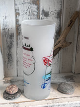 Load image into Gallery viewer, Vintage Frosted Michigan Water Wonderland Souvenir Tom Collins Glass