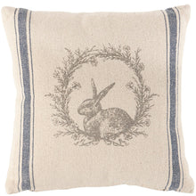 Load image into Gallery viewer, Wreath Rabbit Pillow
