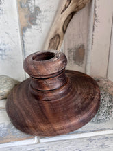 Load image into Gallery viewer, Black Walnut Candleholder
