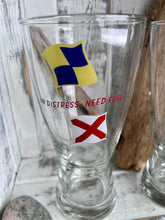 Load image into Gallery viewer, In Distress Need Fuel set of 2 barware glasses
