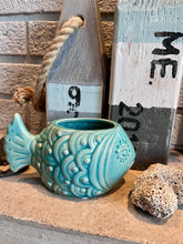 Load image into Gallery viewer, Lake Blue Fish Planter
