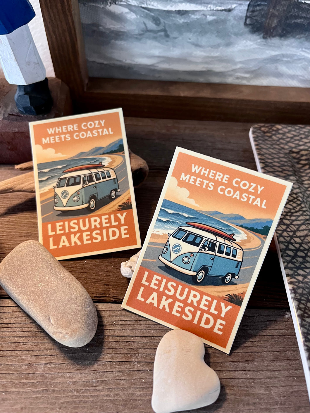 Coastal Van Sticker
