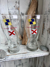 Load image into Gallery viewer, In Distress Need Fuel set of 2 barware glasses
