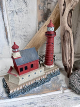 Load image into Gallery viewer, Grand Haven, MI Mini Lighthouse
