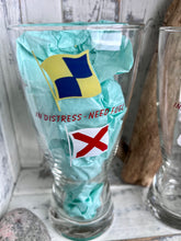 Load image into Gallery viewer, In Distress Need Fuel set of 2 barware glasses
