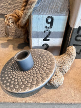 Load image into Gallery viewer, Ceramic Candleholder -Blue or Sage
