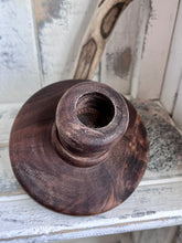 Load image into Gallery viewer, Black Walnut Candleholder
