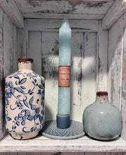 Load image into Gallery viewer, Ceramic Candleholder -Blue or Sage
