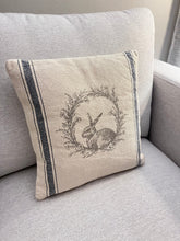 Load image into Gallery viewer, Wreath Rabbit Pillow
