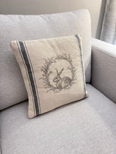 Load image into Gallery viewer, Wreath Rabbit Pillow
