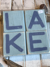 Load image into Gallery viewer, L-A-K-E Blocks
