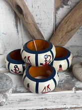 Load image into Gallery viewer, Nautical Napkin Rings S/4
