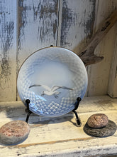 Load image into Gallery viewer, Vintage Bing and Ghrondahl Seagull Mini Plate Trinket Dish w. Stand
