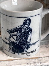 Load image into Gallery viewer, Vintage Lost Sailors Whitefish Point, MI Souvenir Mug
