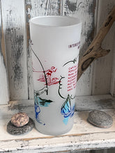 Load image into Gallery viewer, Vintage Frosted Michigan Water Wonderland Souvenir Tom Collins Glass

