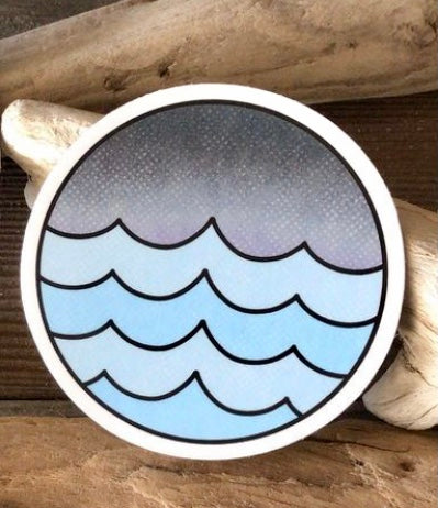 Waves Stickers