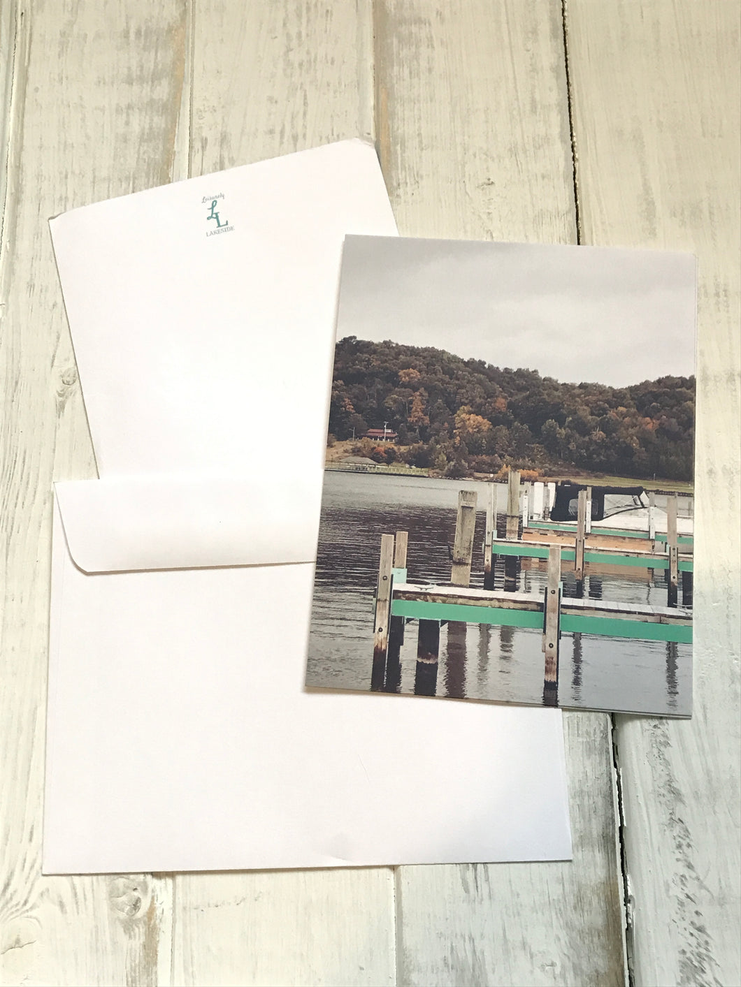 Autumn on Betsie Lake notecards